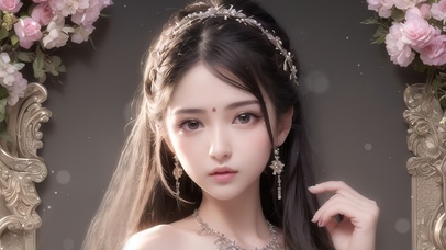 4K绝美古风女神