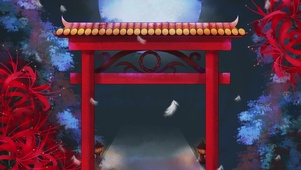 彼岸花古风门户