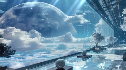 云海天宫超宽屏 带鱼屏