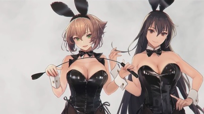 可爱性感兔女郎姐妹