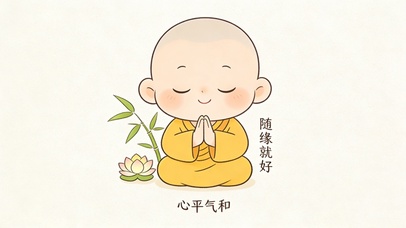 佛系心平气和随缘就好