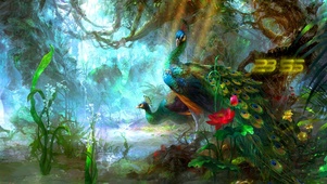 4K梦幻世外桃源【含真实时间】
