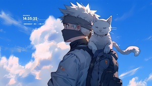 少年与猫