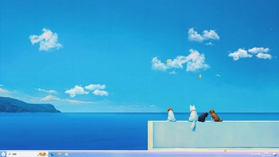 海边-桌面主题