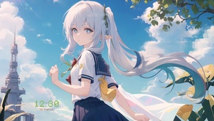 阳光治愈女神