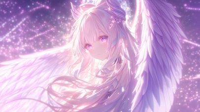 雪墨壁纸丨心海丨白翼天使丨