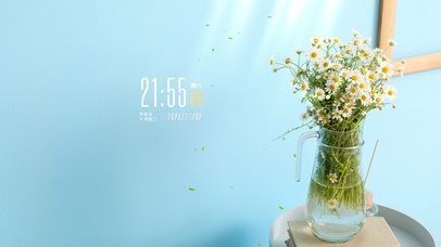 小清新简约小雏菊壁纸