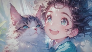 可爱的小孩