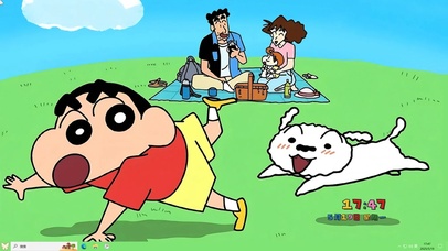 蜡笔小新踏青游【配套主题】