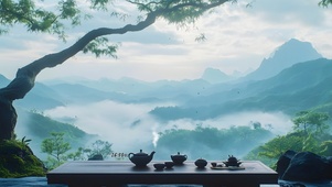 江湖山水茶色香