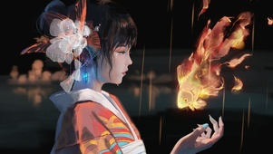 浴火之少女