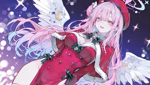 圣园未花（圣诞版）-4k美女