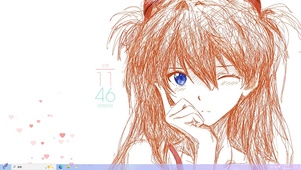 素描少女