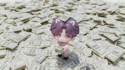 姐姐，发工资啦