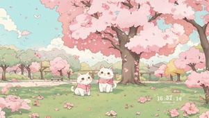 小清新春日樱花