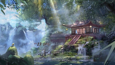 4K唯美古风山林仙境