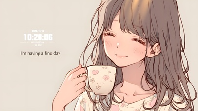 美好的一天从一杯咖啡开始