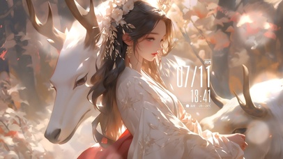 鹿和少女（非主题）