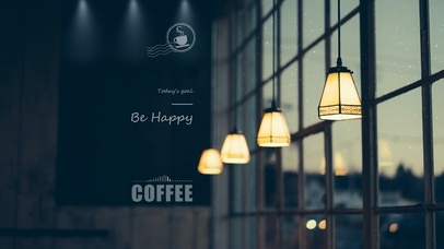 惬意的咖啡馆一角