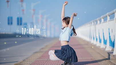 4k青春可爱女生