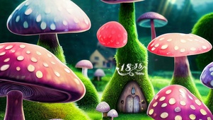 蘑菇森林小屋
