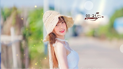 4K夏日清纯性感美女