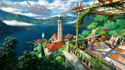 唯美治愈海滨城市