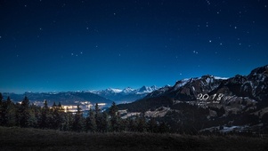 4k漫天星光风景