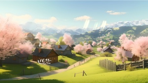 阳光樱花大地