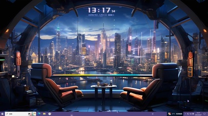 4K 赛博朋克城市	