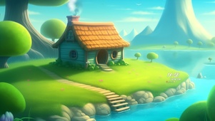 治愈 湖畔小屋
