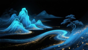幻夜山河图
