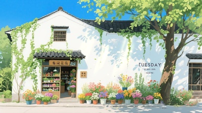 治愈花店