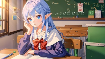 教室精灵少女