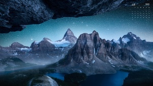 夜晚的星空