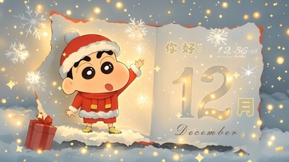 你好十二月蜡笔小新