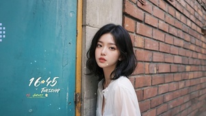 可爱的美女-BG-0148