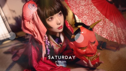 漫展真人cos小姐姐