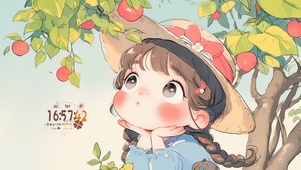 可爱小女孩