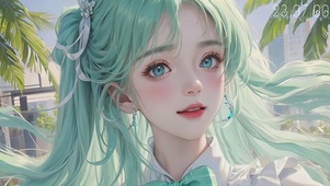 清新美少女