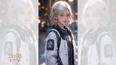 4K清纯性感短发Ai美女