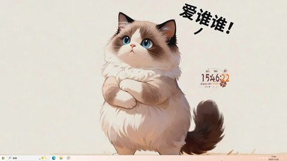 爱谁谁 傲娇猫咪