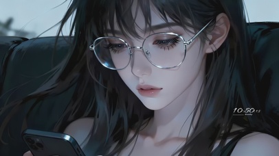 清纯气质眼镜女孩