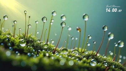森林苔藓特写风景