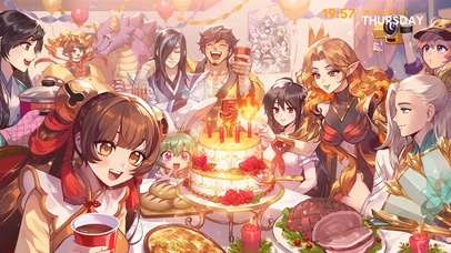 英魂之刃五周年快乐！