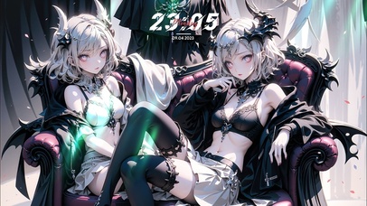 动漫美女-恶魔之女