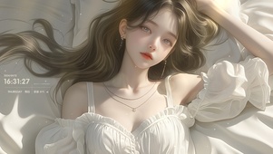 慵懒少女