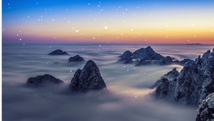 雪景云海