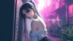 可爱治愈少女