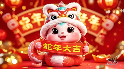 蛇年大吉